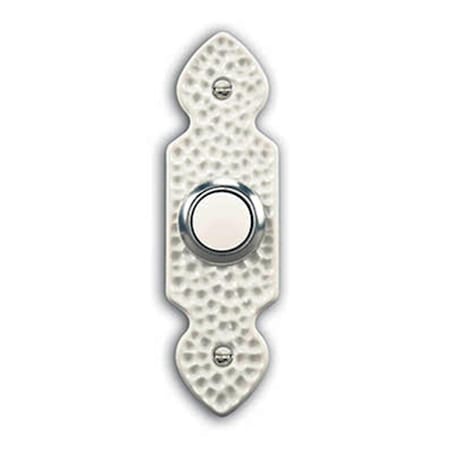Defenseguard Wired Push Button Doorbell - White Finish DE2669772